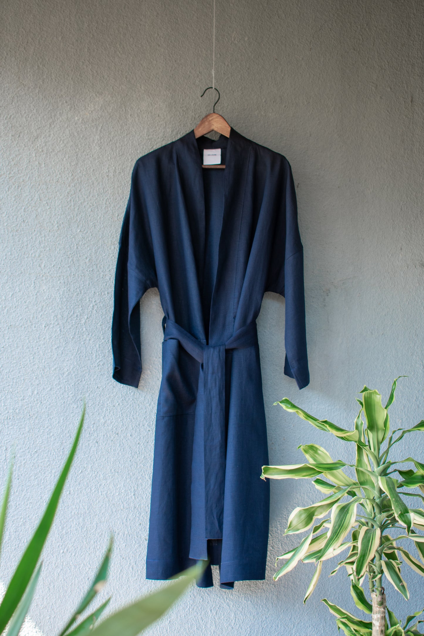 KIMONO ROBE absolut night blue LEA LAZARI KIMONO ROBE absolut night blue LEA LAZARI